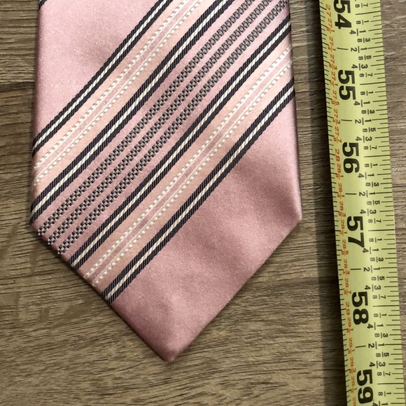 Ermenegildo Zegna Tie / Pink/Diagonal - Picture 8 of 9